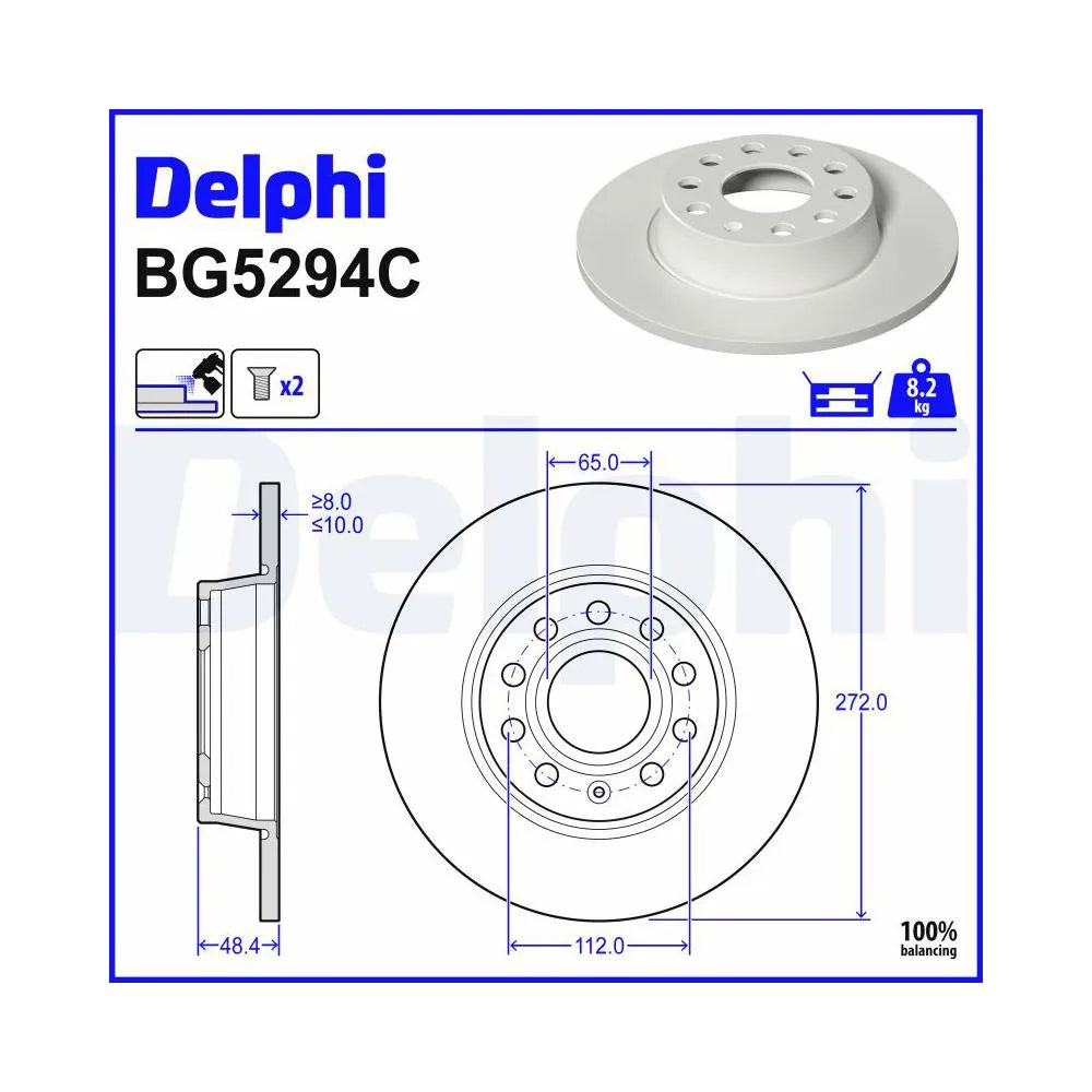 Discuri Frana Delphi - BG5294C