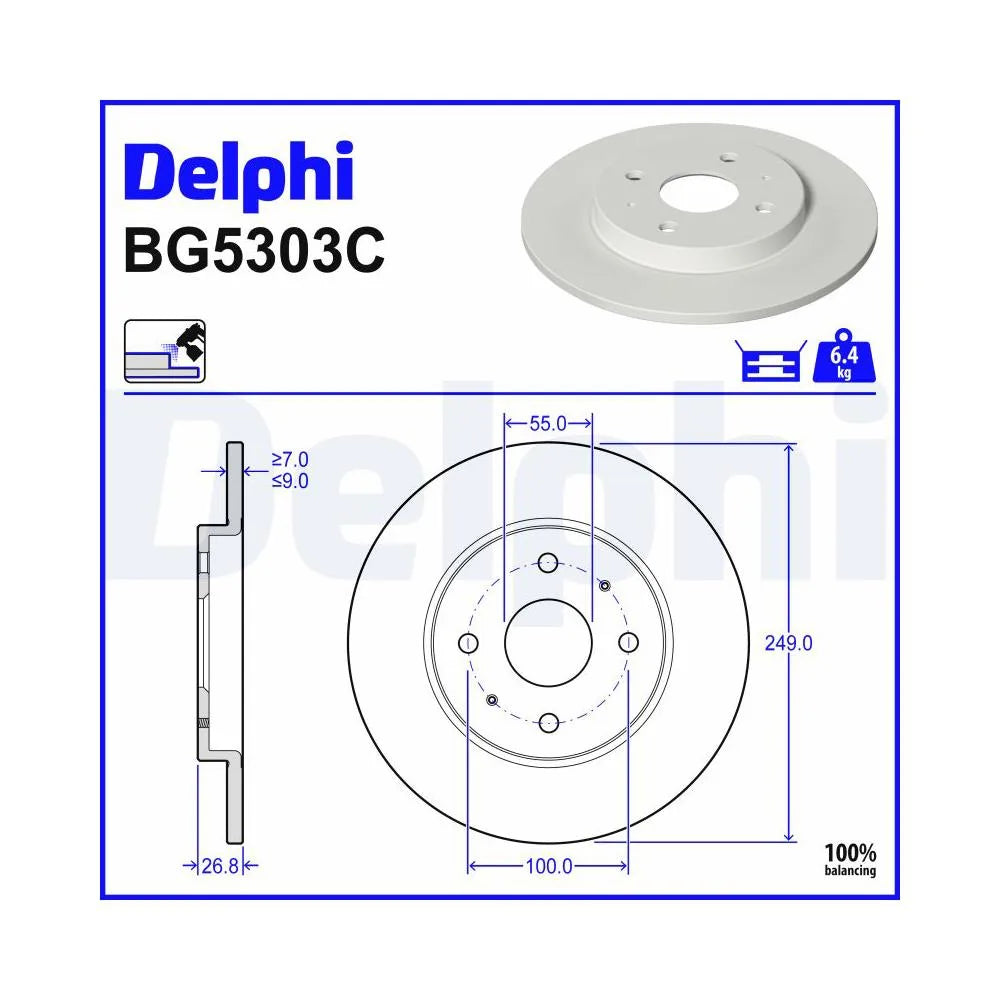Discuri Frana Delphi - BG5303C
