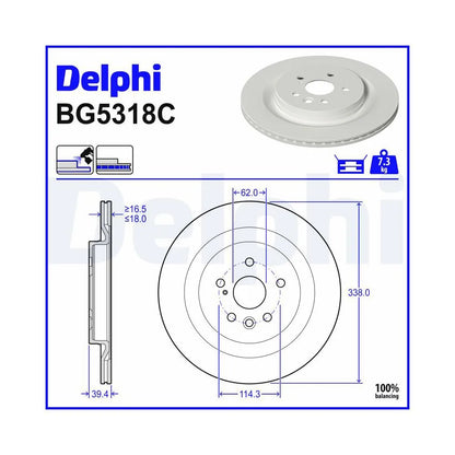 Discuri Frana Delphi - BG5318C