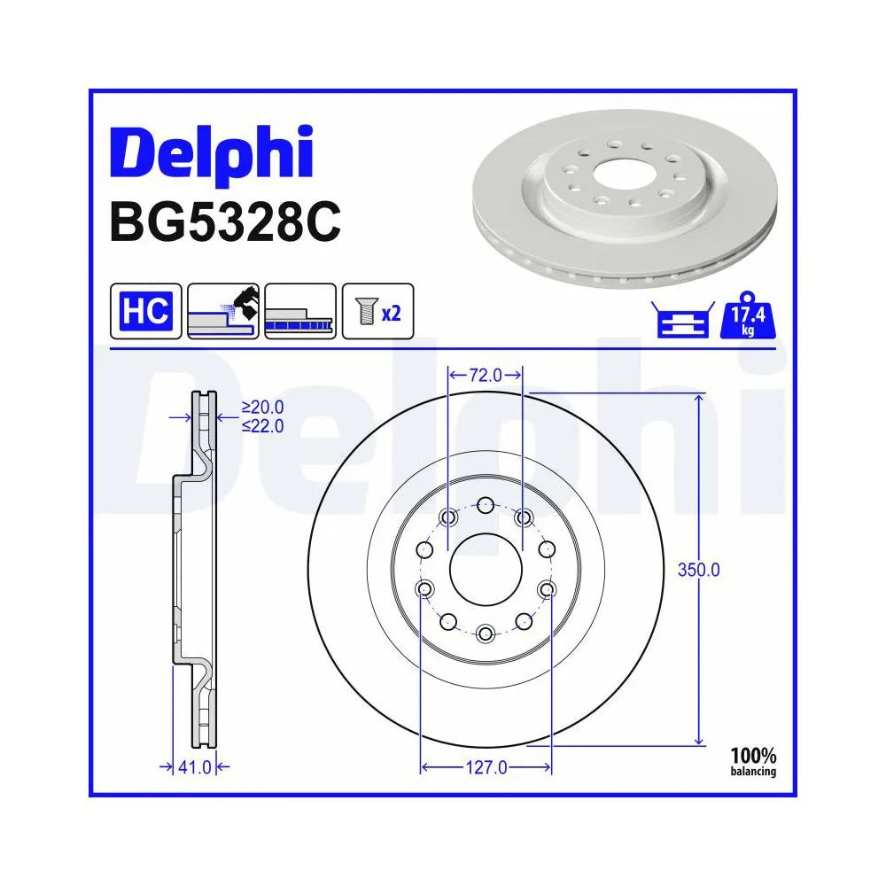 Discuri Frana Delphi - BG5328C
