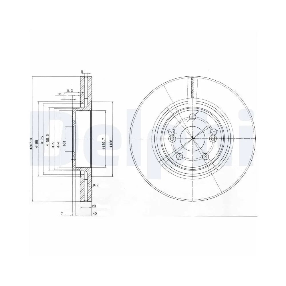 Discuri Frana Delphi - BG9016