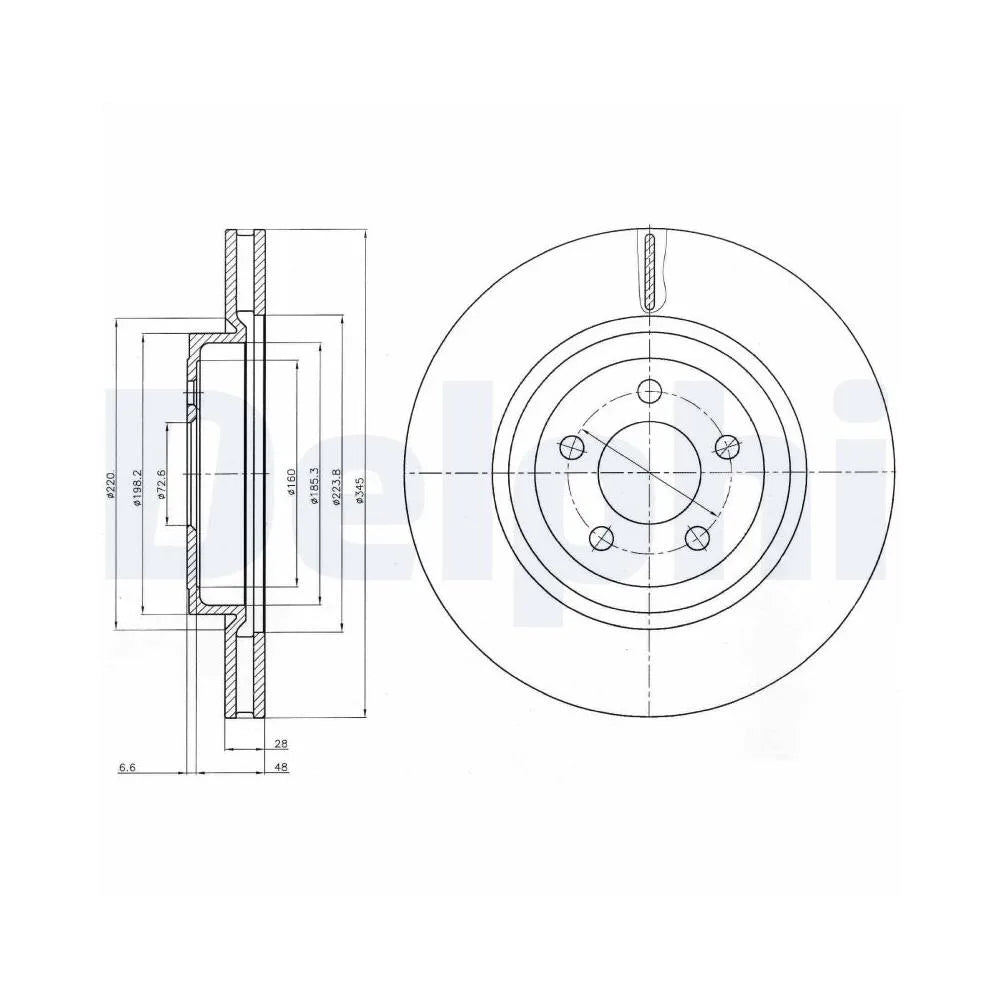 Discuri Frana Delphi - BG9050