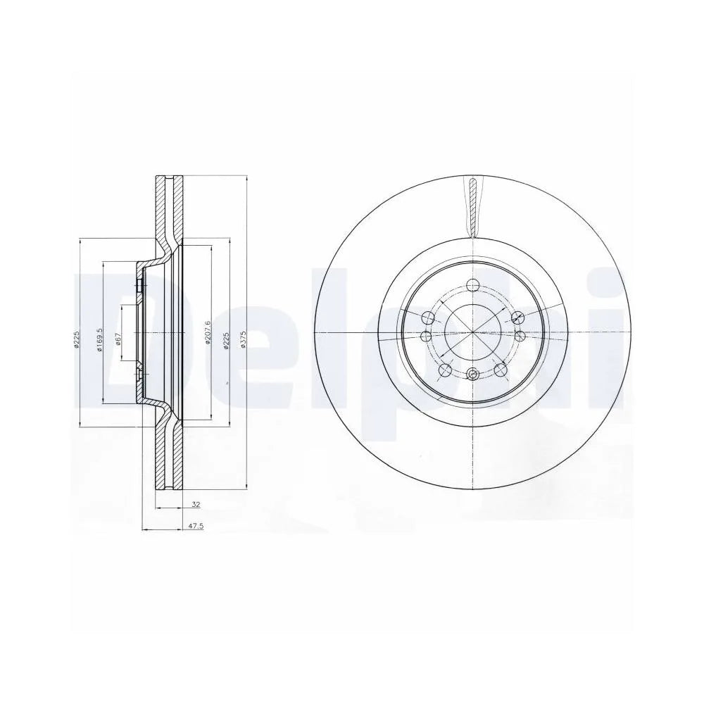 Discuri Frana Delphi - BG9060C