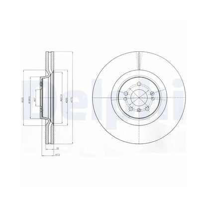 Discuri Frana Delphi - BG9060C