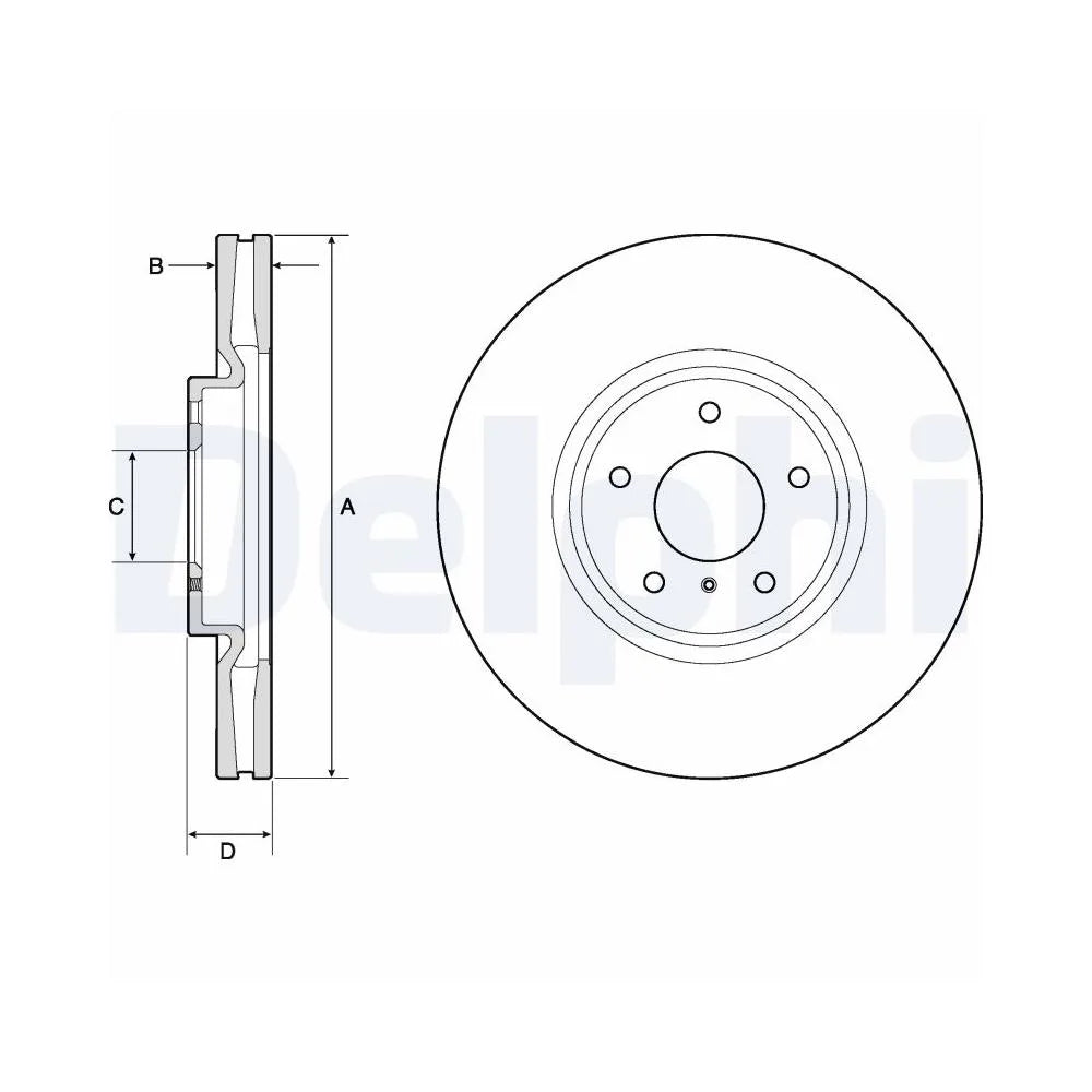 Discuri Frana Delphi - BG9152