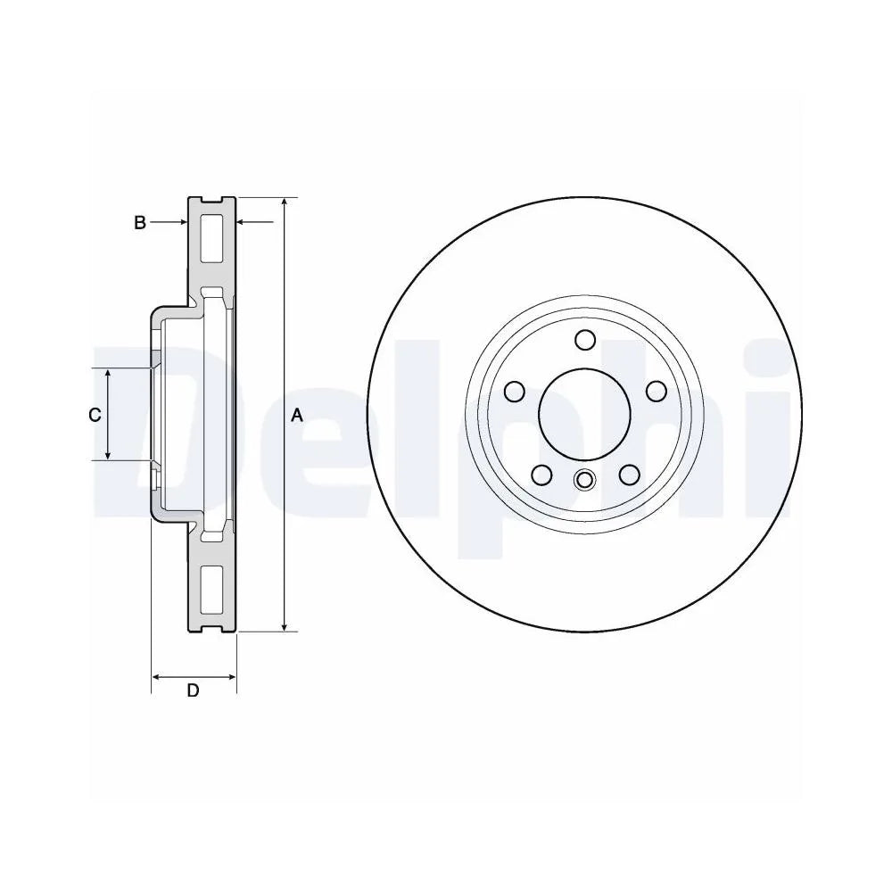 Discuri Frana Delphi - BG9155C