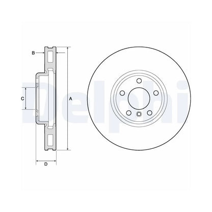 Discuri Frana Delphi - BG9155C