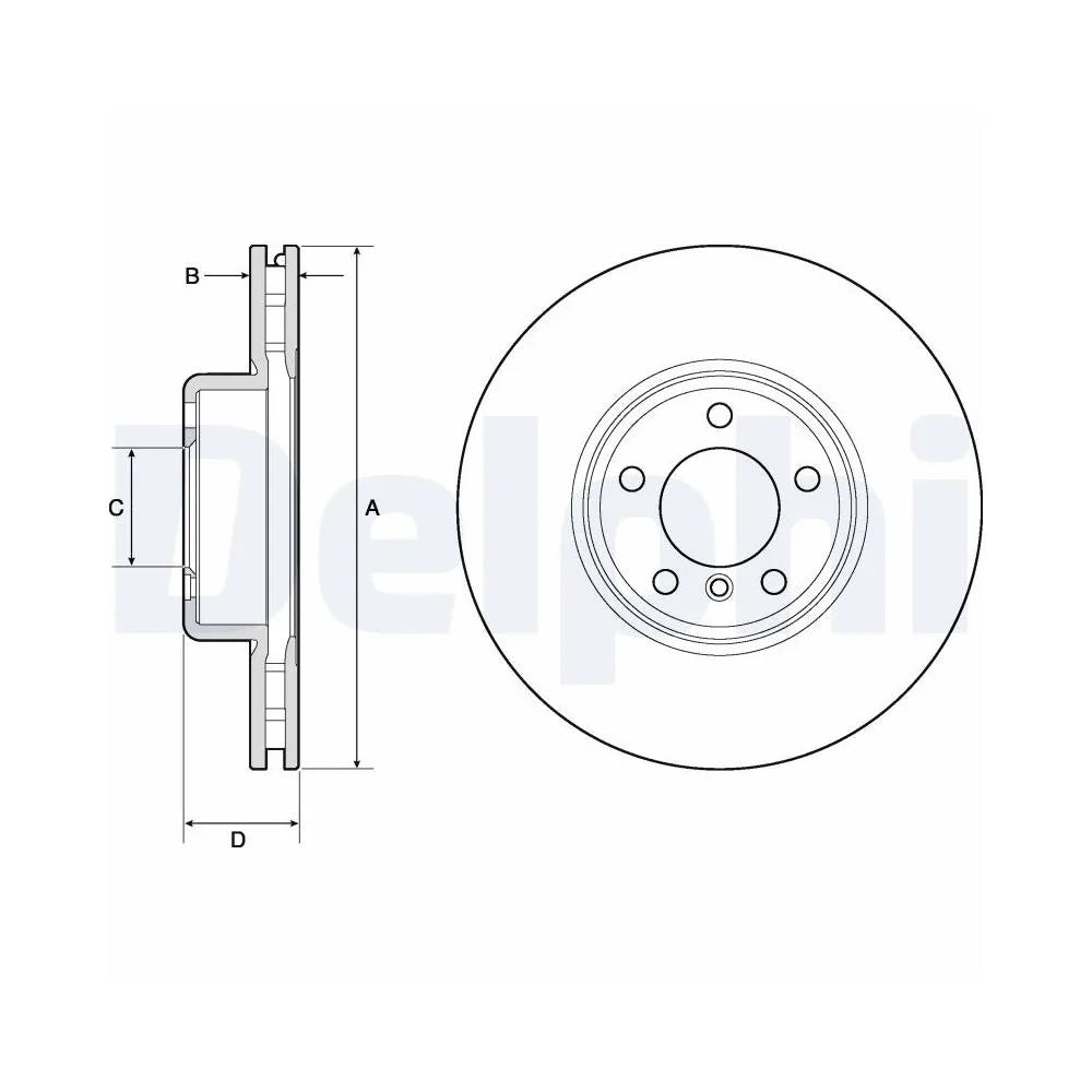 Discuri Frana Delphi - BG9157C
