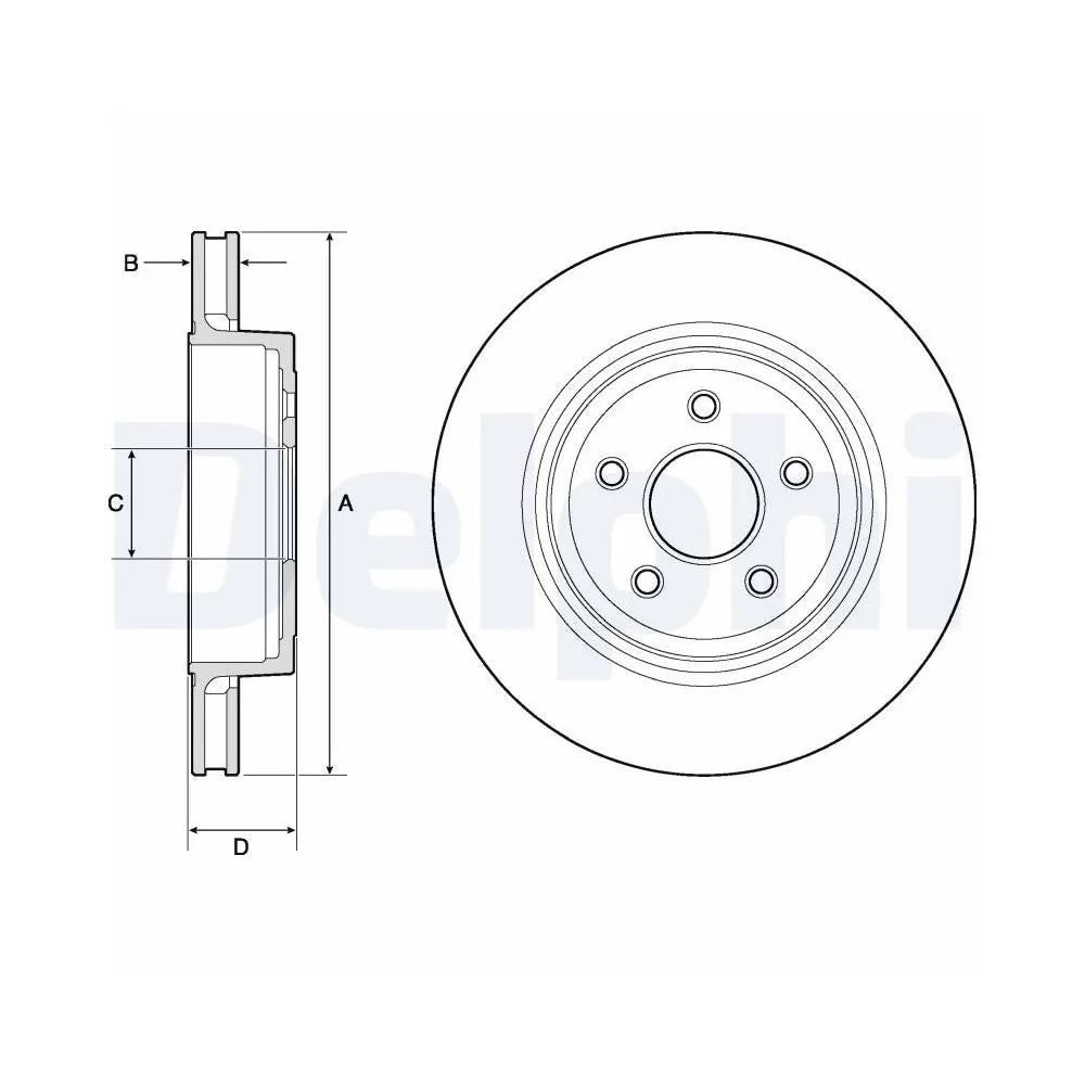 Discuri Frana Delphi - BG9170C