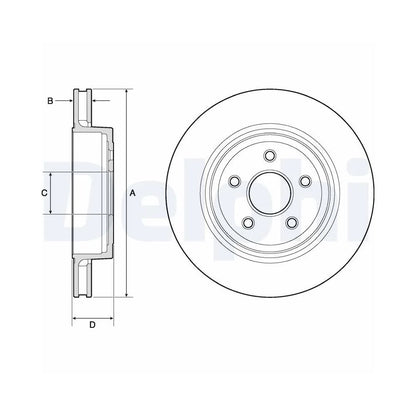 Discuri Frana Delphi - BG9170C