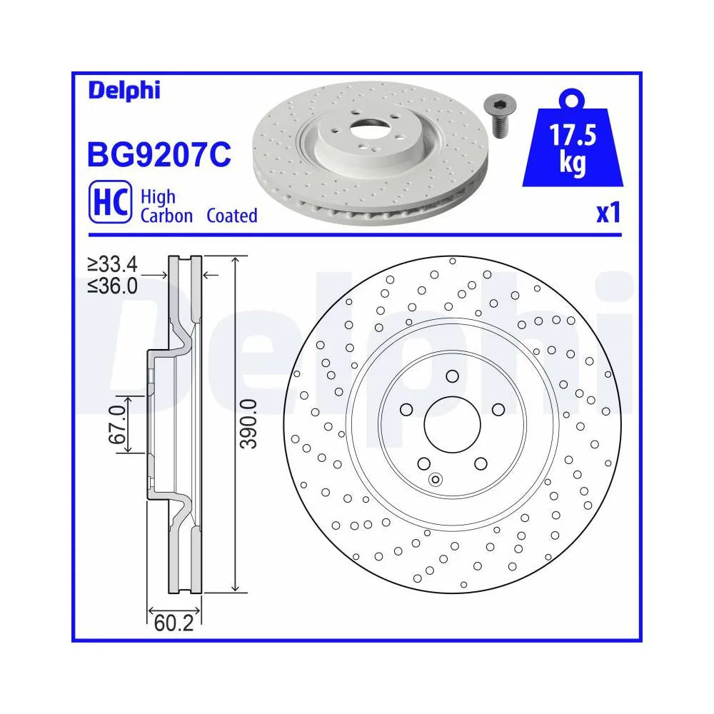 Disc Frana DLP - BG9207C
