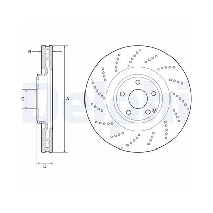 Discuri Frana Delphi - BG9222C