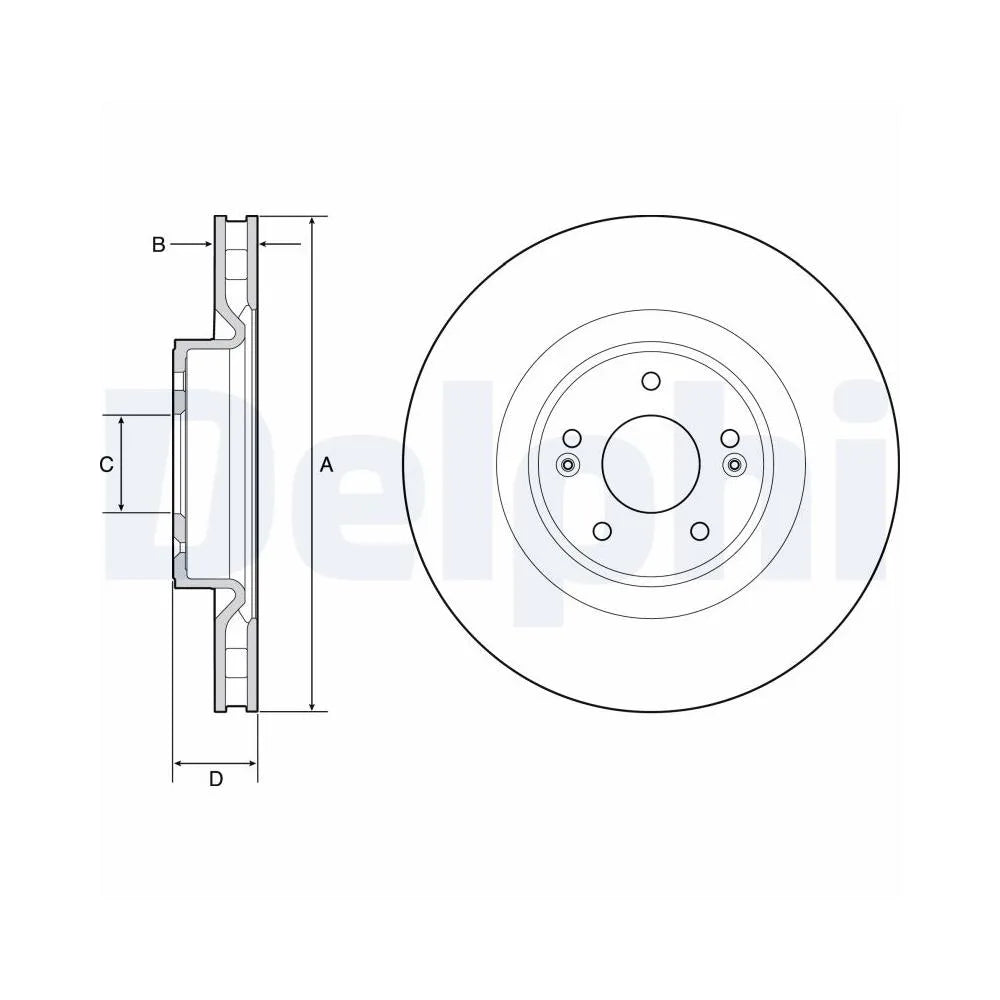 Discuri Frana Delphi - BG9228C