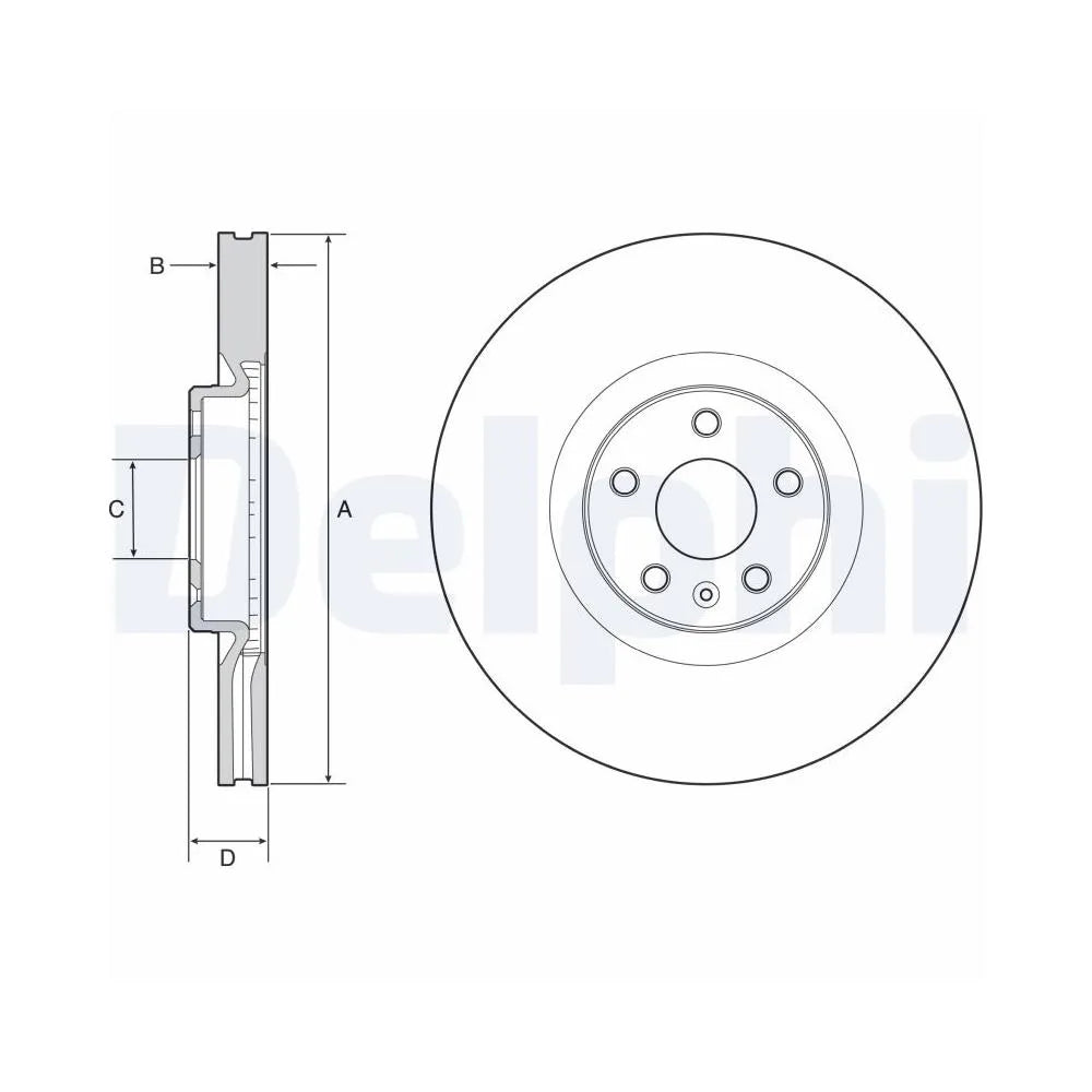 Discuri Frana Delphi - BG9231C