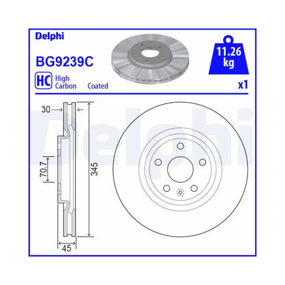 Discuri Frana Delphi - BG9239C