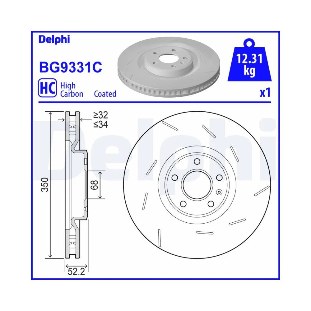 Discuri Frana Delphi - BG9331C