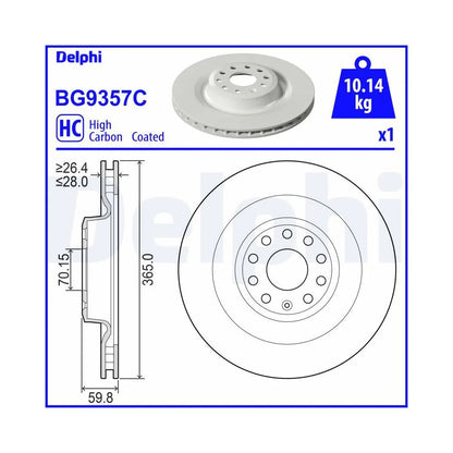 Discuri Frana Delphi - BG9357C