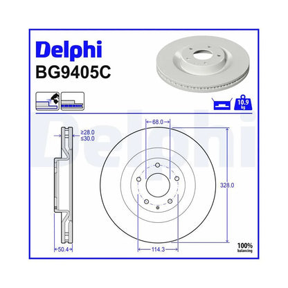 Discuri Frana Delphi - BG9405C