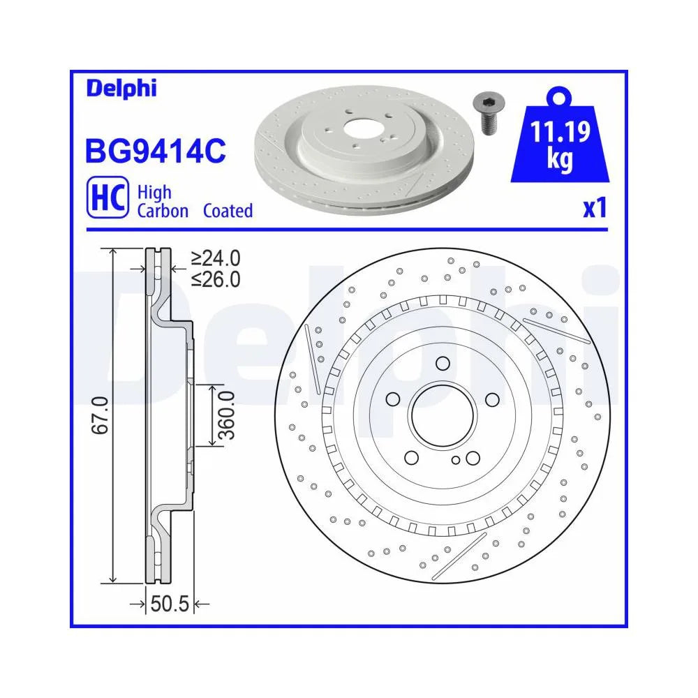 Discuri Frana Delphi - BG9414C