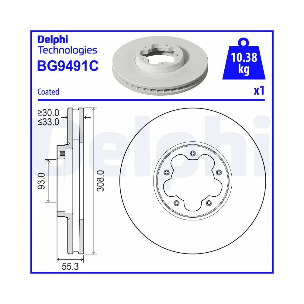Discuri Frana Delphi - BG9491C