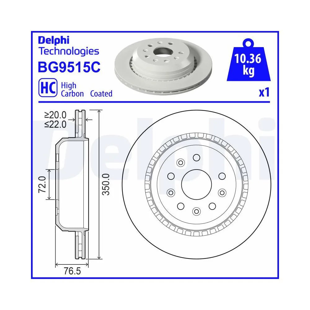 Discuri Frana Delphi - BG9515C