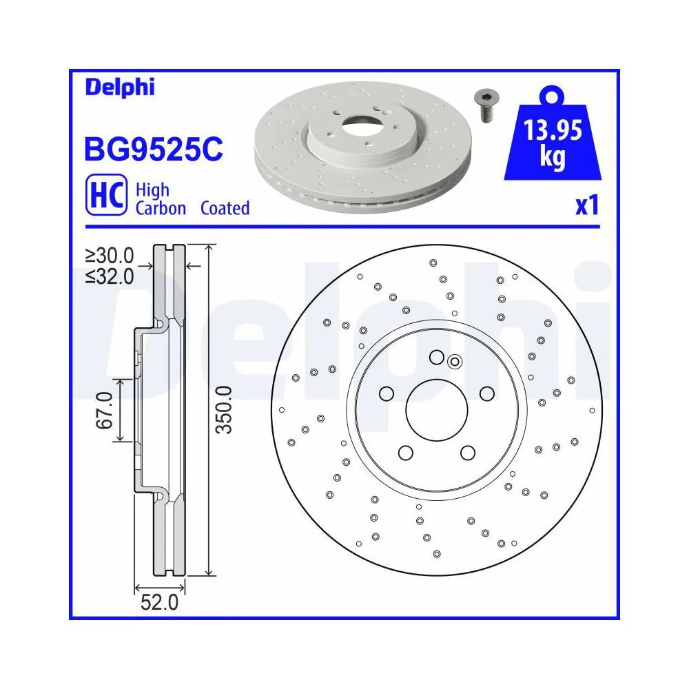 Discuri Frana Delphi - BG9525C