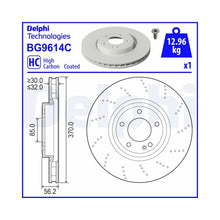Discuri Frana Delphi pentru Mercedes-Benz G Class/G Class Autoturism - BG9614C