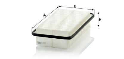 Filtru Aer Mann-Filter 0.32 kg - C 3127