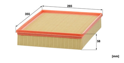 Filtru Aer Mann-Filter 0.69 kg - C 4312/1
