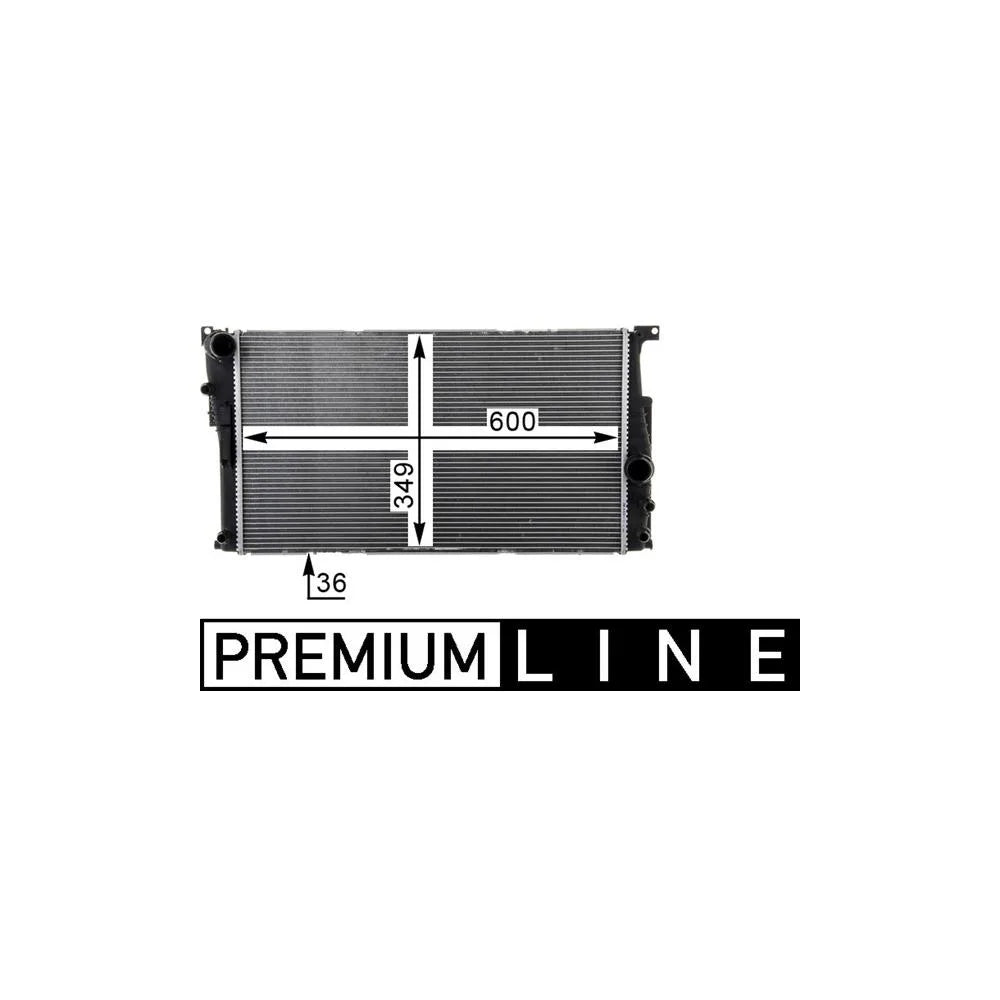 Radiator, Racire Motor BEH MAH - CR1725000P