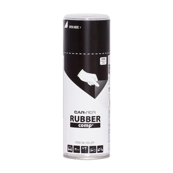 Guma W Sprayu 400Ml Negru Polmat / Spray / Car-Rep CRR - CR191215