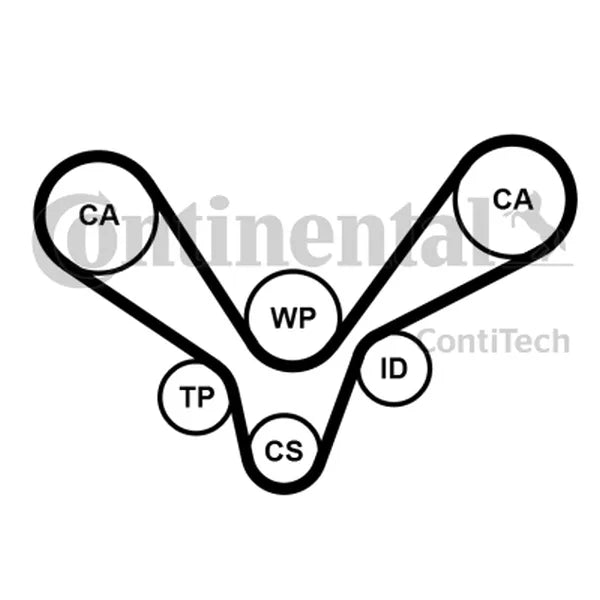 Curea De Distributie CON - CT1015