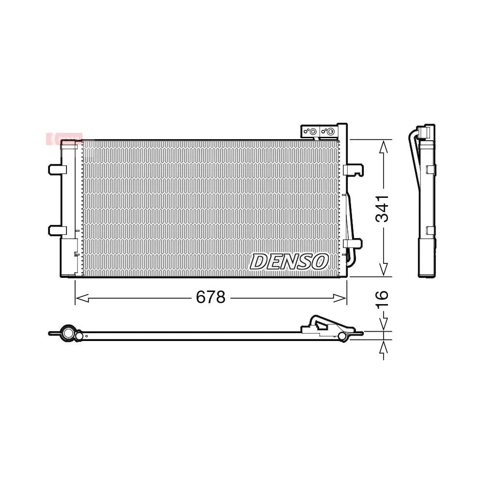 Radiator Clima Ac Denso - DCN02035