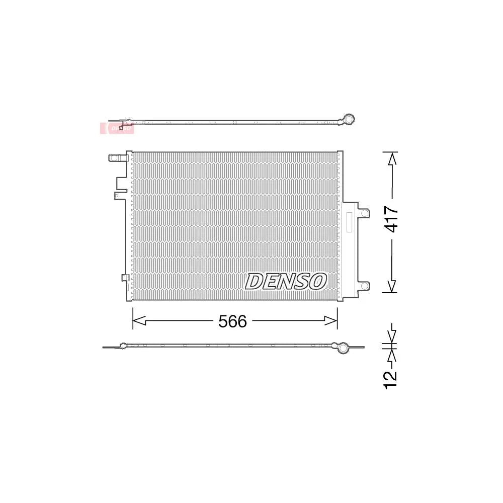 Radiator Clima Ac Denso pentru Jeep Renegade Suv - DCN06017