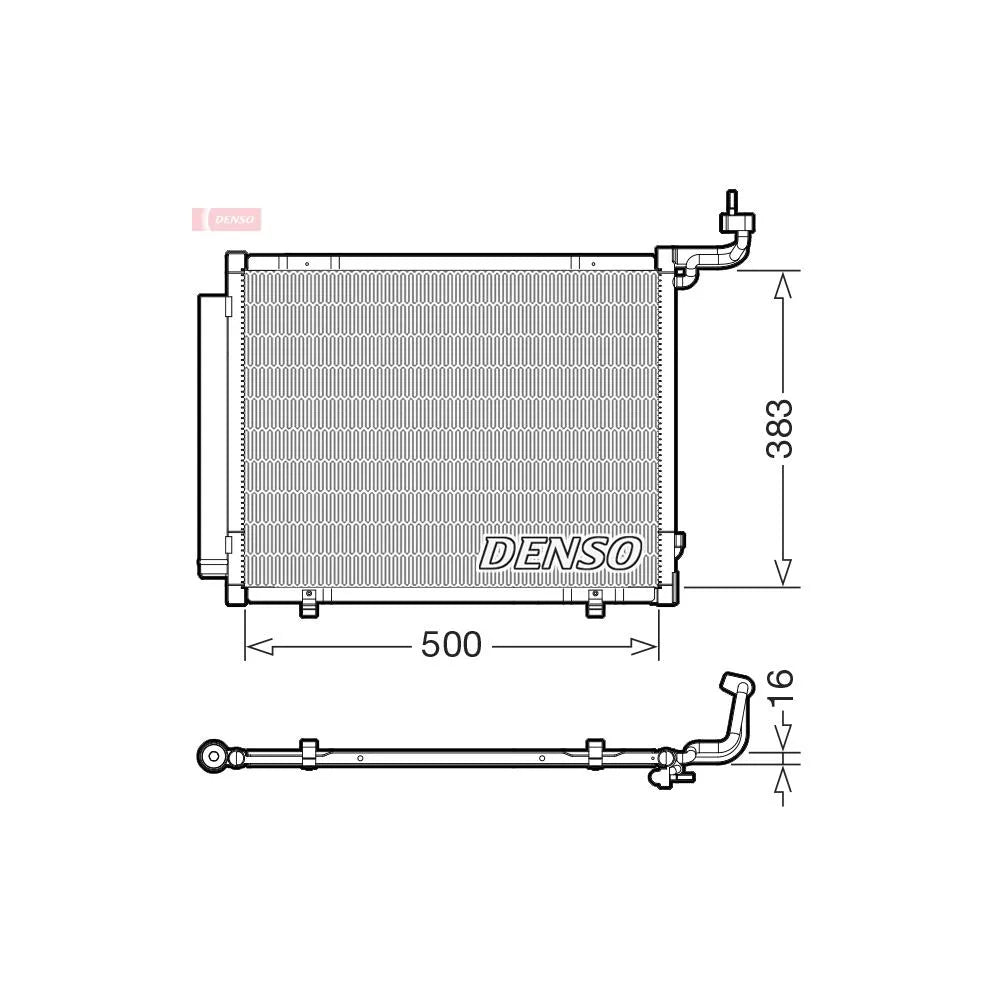 Radiator Clima Ac Denso - DCN10057