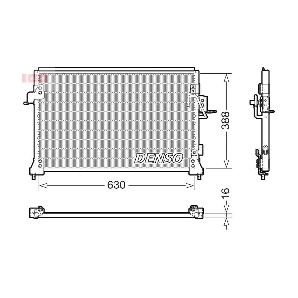 Radiator Clima Ac Denso - DCN14005