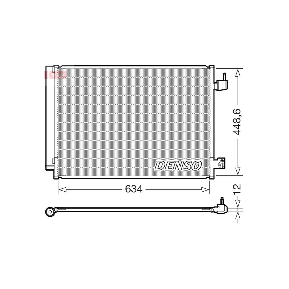 Radiator Clima Ac Denso - DCN17031