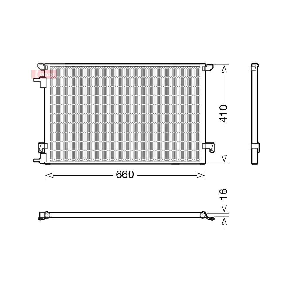 Radiator Clima Ac Denso - DCN20045