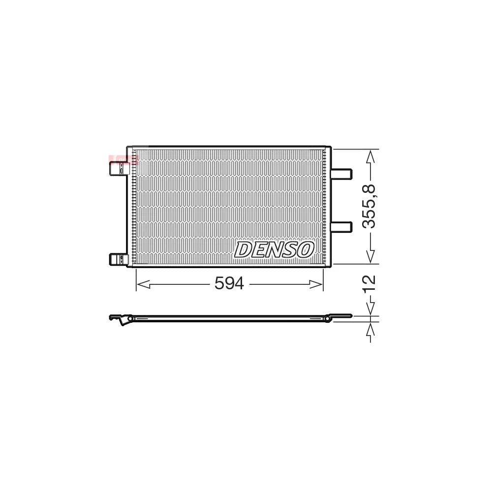 Radiator Clima Ac Denso - DCN23043