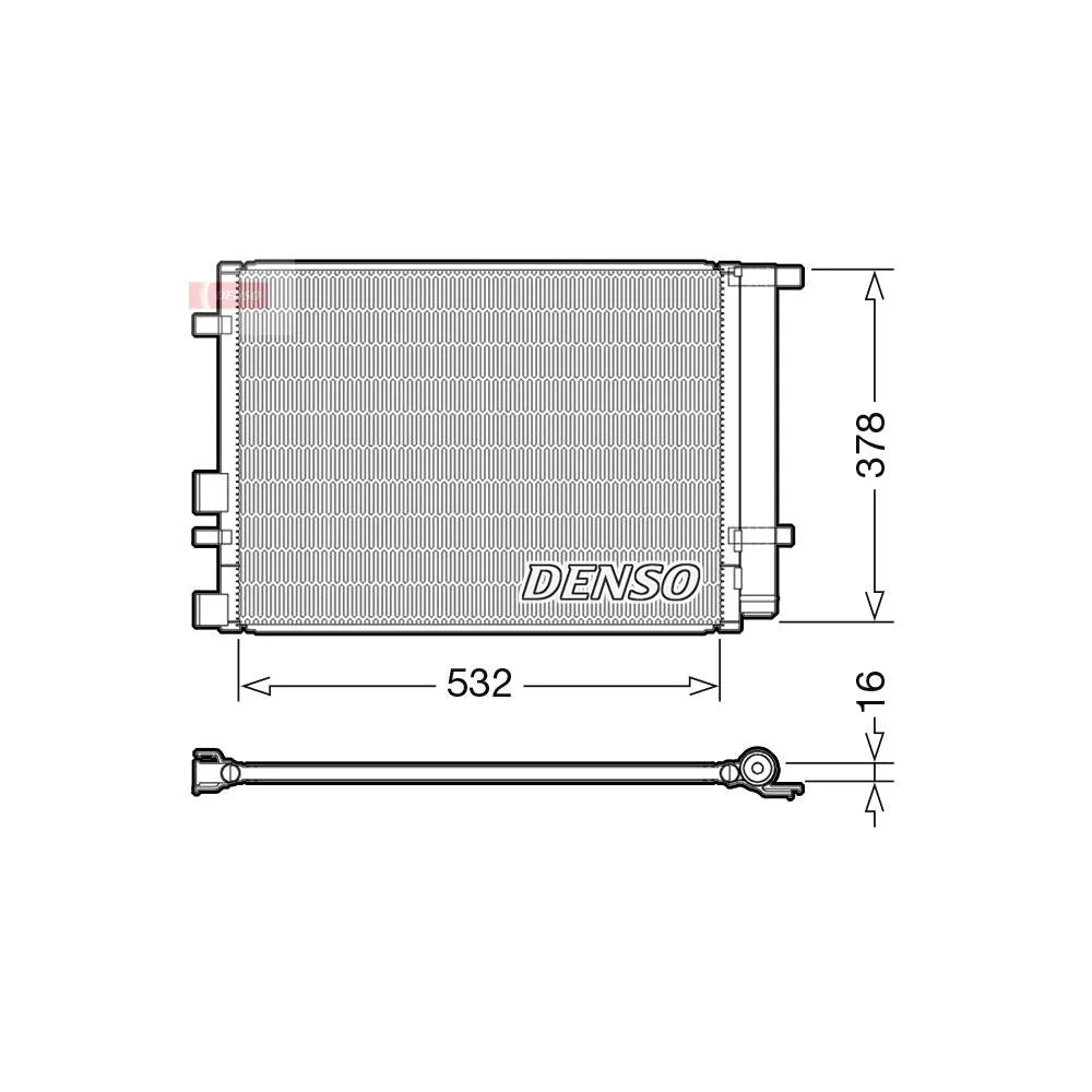 Radiator Clima Ac Denso - DCN41005