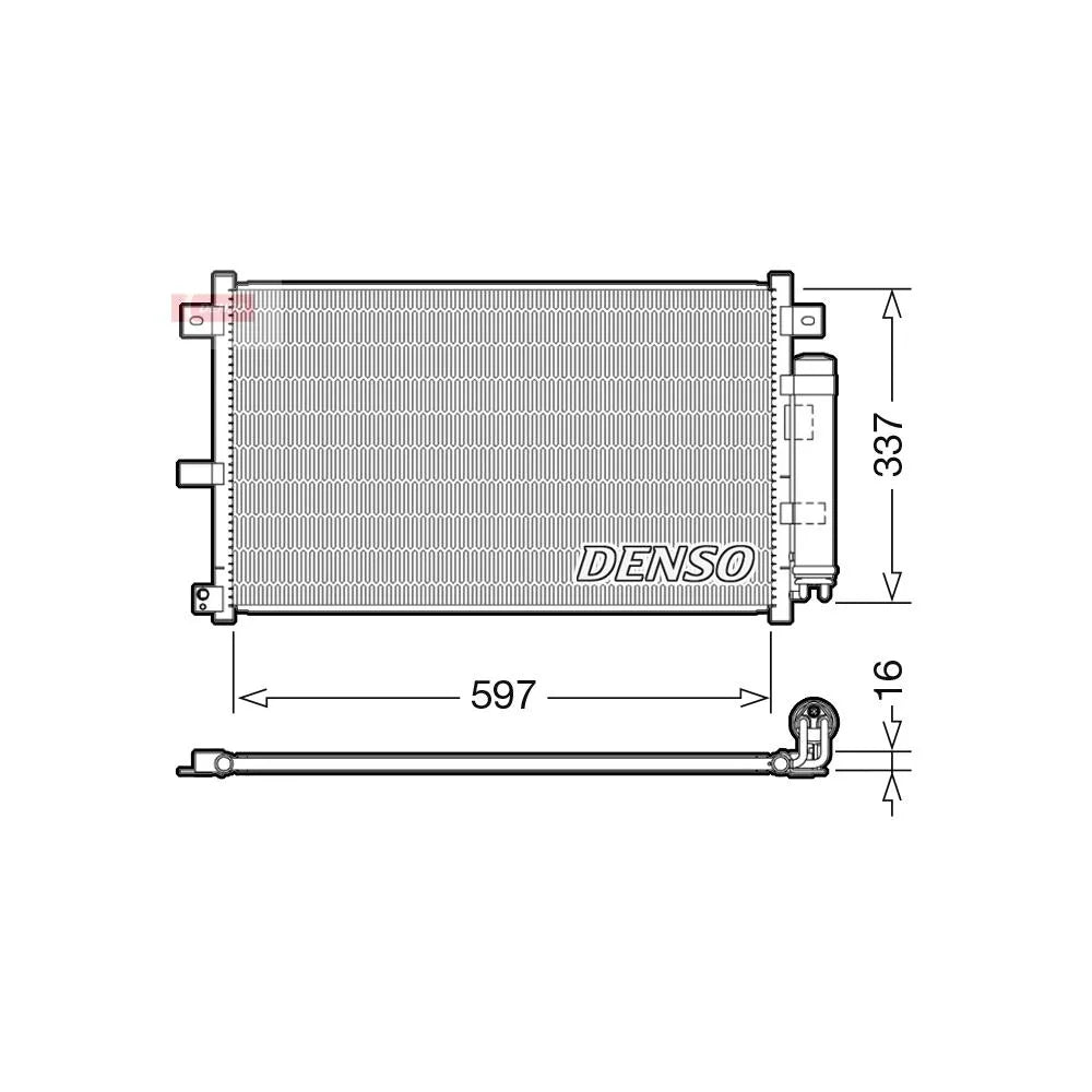 Radiator Clima Ac Denso - DCN44001