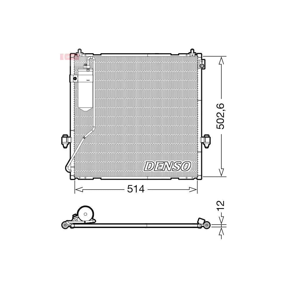 Radiator Clima Ac Denso - DCN45010