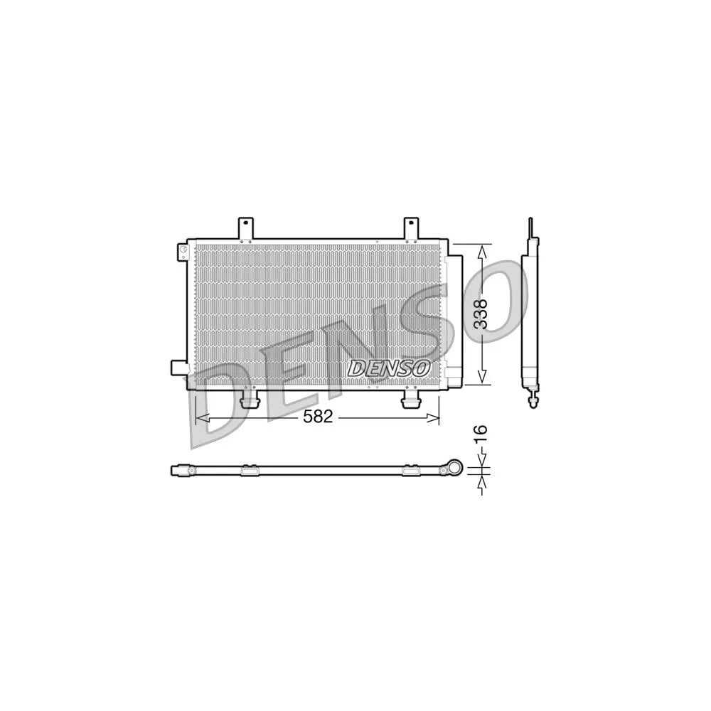 Radiator Clima Ac Denso - DCN47002