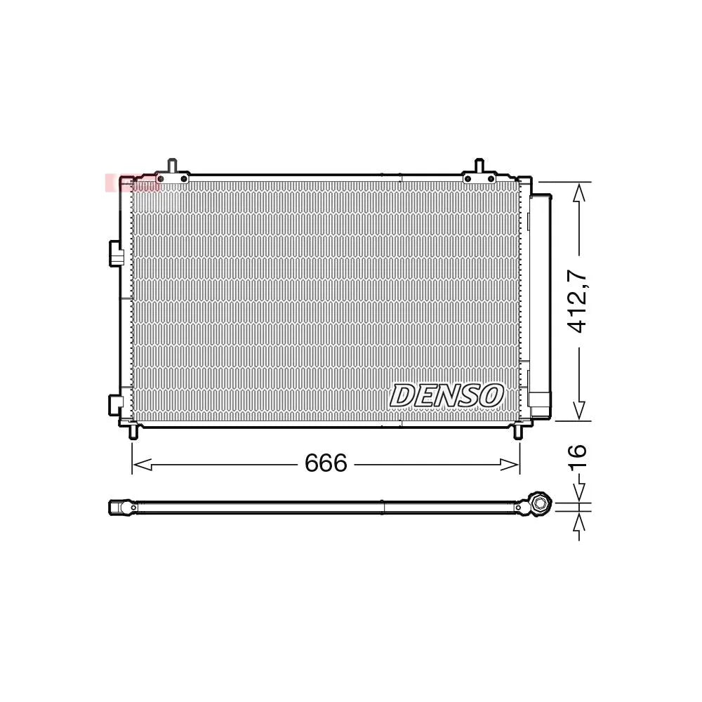 Radiator Clima Ac Denso - DCN50059