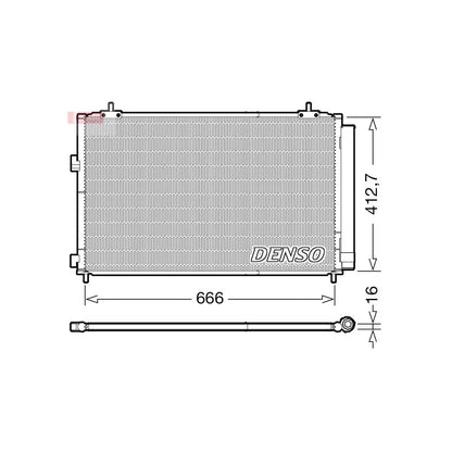 Radiator Clima Ac Denso - DCN50059