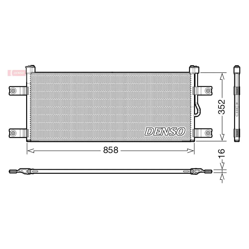 Radiator Clima Ac Denso - DCN99069