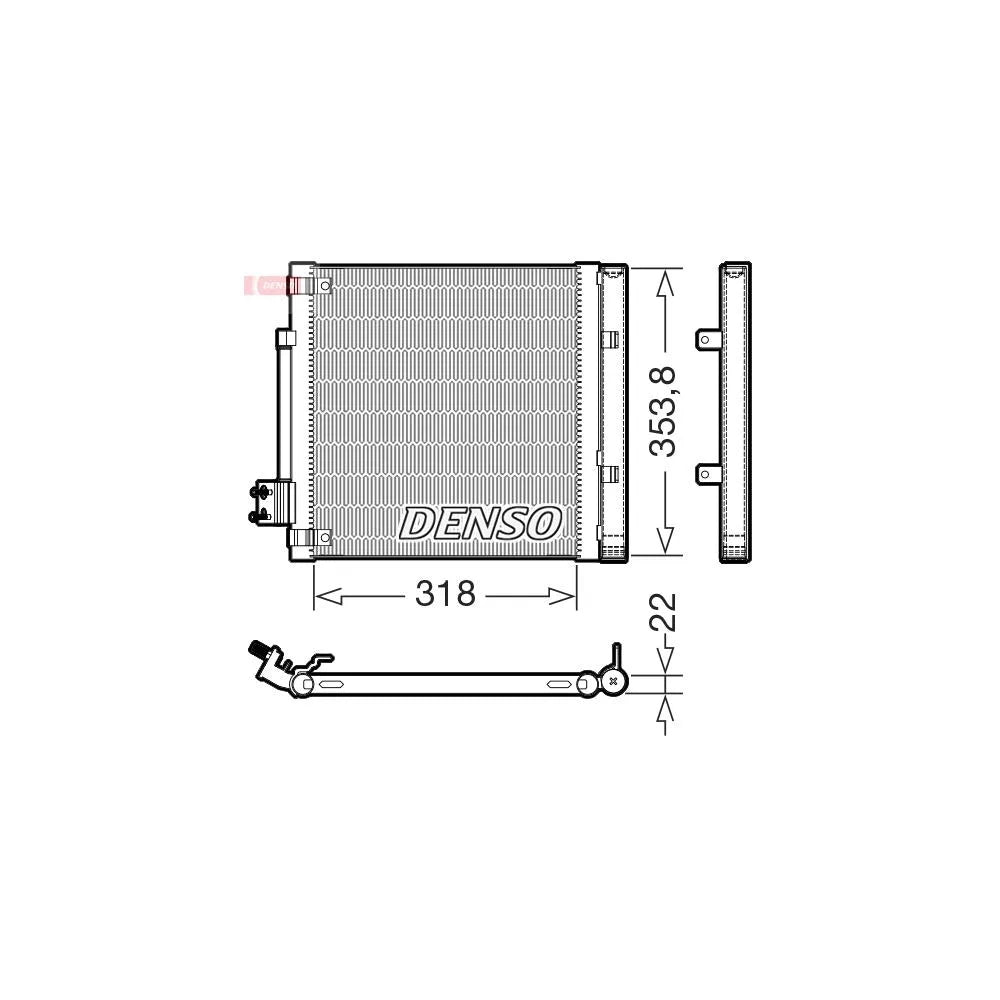 Radiator Clima Ac Denso - DCN99082