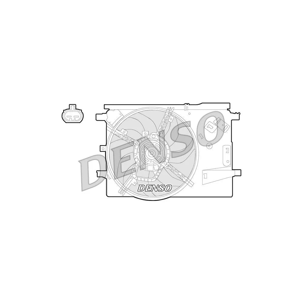 Radiator Apa DENSO - DER09053
