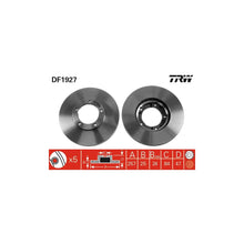 Discuri Frana TRW pentru Toyota Dyna 100 Platou/Dyna Platou/Fj Cruiser/Hiace/Hilux, Volkswagen Taro - DF1927