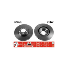 Disc Frana TRW pentru Opel Admiral A/Commodore A/Commodore B/Commodore C/Diplomat A - DF2645